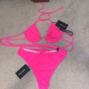 Pretty Little Thing High Waisted Bikini Set